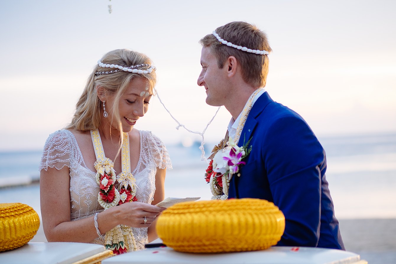 Exchanging vows